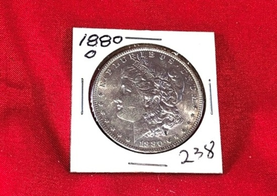 1880-O Silver Dollar (x1)