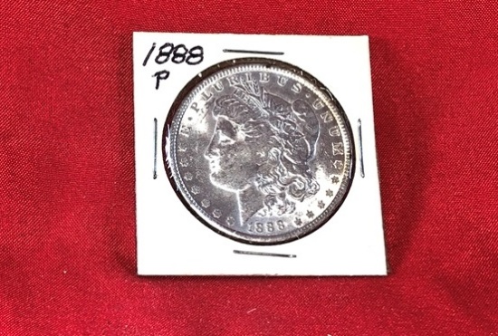 1888-P Silver Dollar (x1)