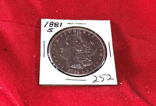 1881-S Silver Dollar (x1)