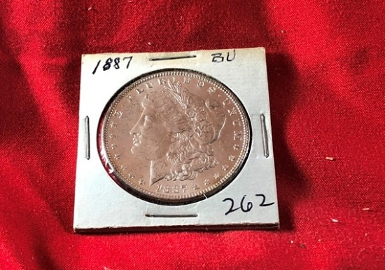 1887 Silver Dollar (x1)