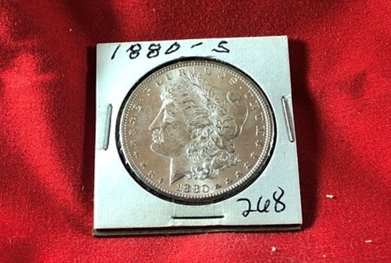 1880-S Silver Dollar (x1)