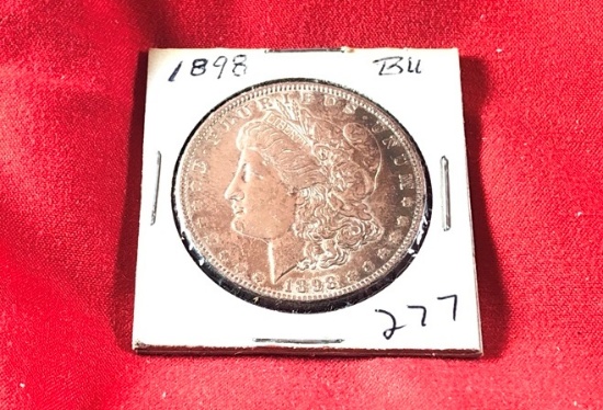 1898 BU Silver Dollar (x1)
