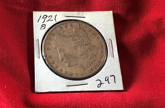1921-S Silver Dollar (x1)
