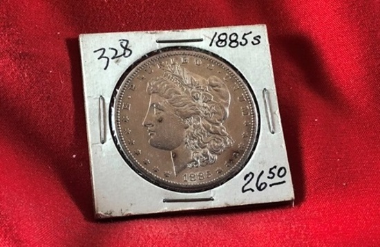 1885-S Silver Dollar (x1)