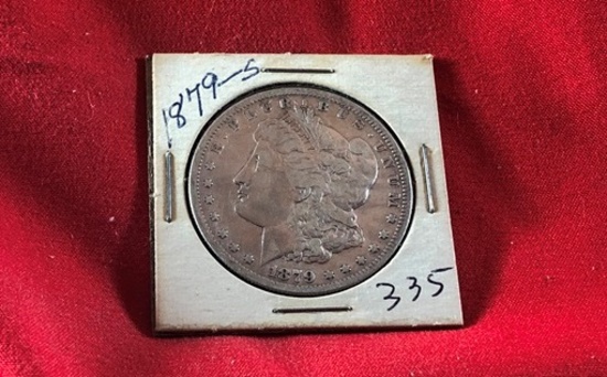 1879-S Silver Dollar (x1)