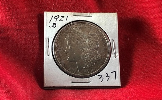 1921-D Silver Dollar (x1)