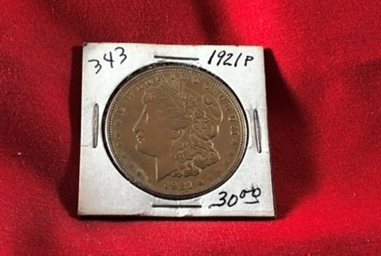 1921-P Silver Dollar (x1)