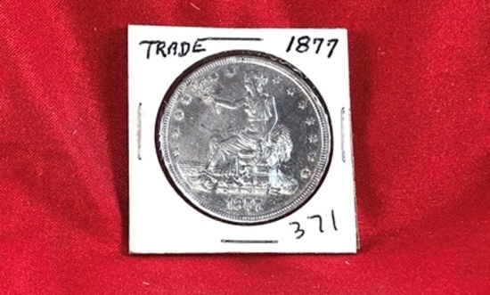 1877 Trade Dollar (x1)