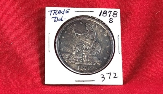 1878-S Trade Dollar (x1)