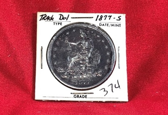 1877-S Trade Dollar (x1)