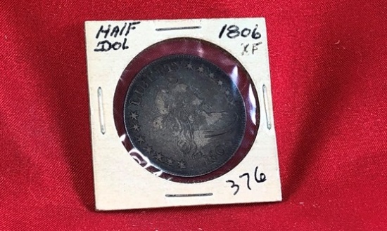 1806 Half Dollar (x1)