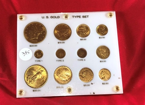 US Gold Type Set (12-Pc.) (x1)