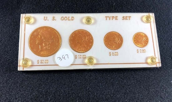 US Gold Type Set (4-Pc.) (x1)
