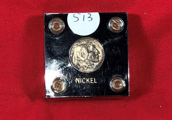 1938-D Buffalo Nickel, BU (x1)