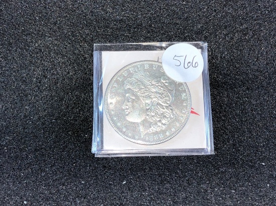 1888 Morgan Silver Dollars, Unc., DMPL (x1)