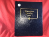 Washington Quarter Book, 1932-1979, (106) Coins (x106)