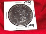 1890-CC Silver Dollar (x1)