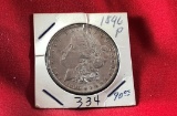 1896-P Silver Dollar (x1)