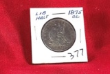 1875-CC Liberty Half Dollar (x1)