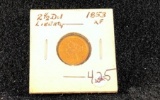 1853 $2 1/2 Gold Liberty (x1)