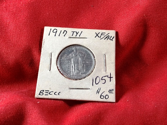 1917 XF Standing Liberty Quarter (x1)