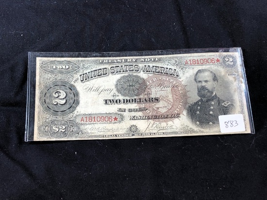 1890 $2 General McPherson (x1)