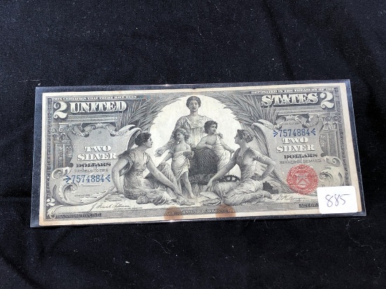 1896 $2 Intaglio (x1)