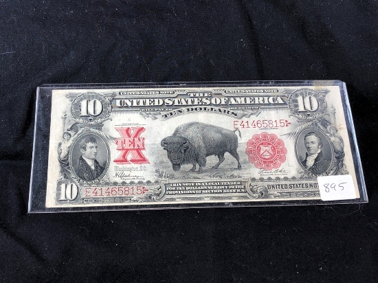1901 $10 Buffalo/Bison (x1)