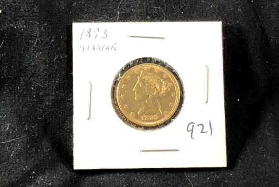 1893 $5 Gold Liberty (x1)