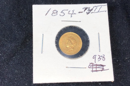 1854 Type II $1 Gold (x1)