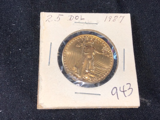 1987 $25 Gold Eagle (x1)