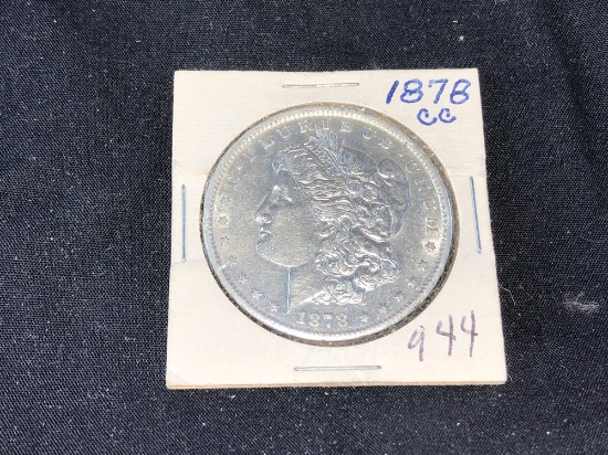 1878-CC Morgan Silver Dollar (x1)