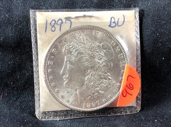 1897 Morgan Silver Dollar (x1)