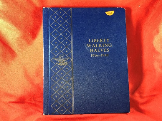 (31) Walking Liberty Half Dollars in Book (x31)
