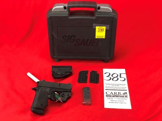 Sig Sauer P238, .380-Auto, SN:27A133891 w/Laser & Extra Mag in Case **HANDGUN**