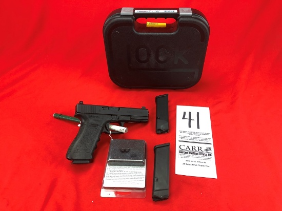 Glock M.22, 40 S&W, SN:CYZ549 NIB, (2) Clips, Extra Sights **HANDGUN**