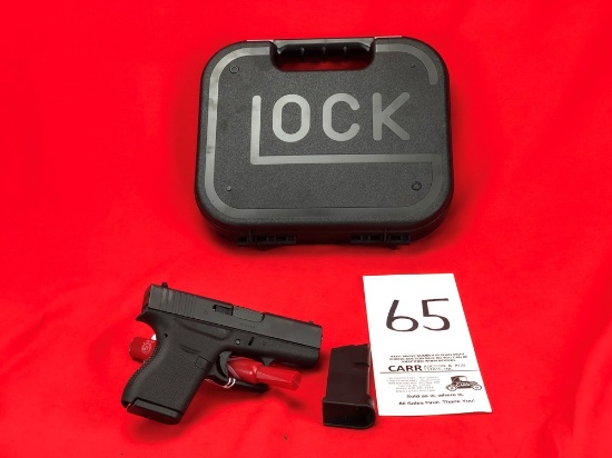 Glock G43, 9mm, SN:AEWW307, NIB **HANDGUN**