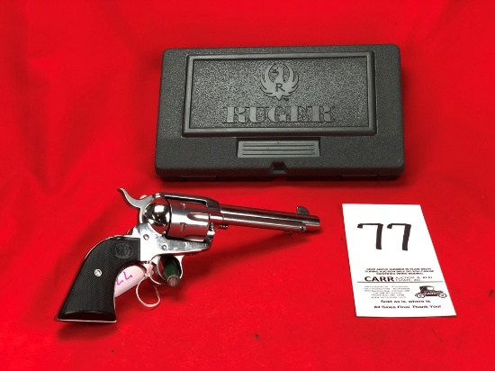 Ruger New Vaquero SS, 45 Colt, SN:512-51041, NIB **HANDGUN**