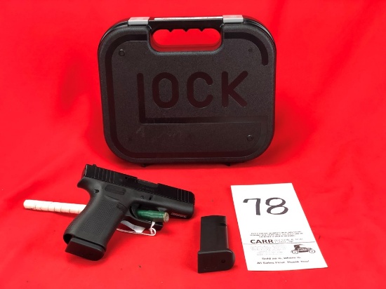 Glock 43X, 9mm, SN:BSAM800, NIB **HANDGUN**
