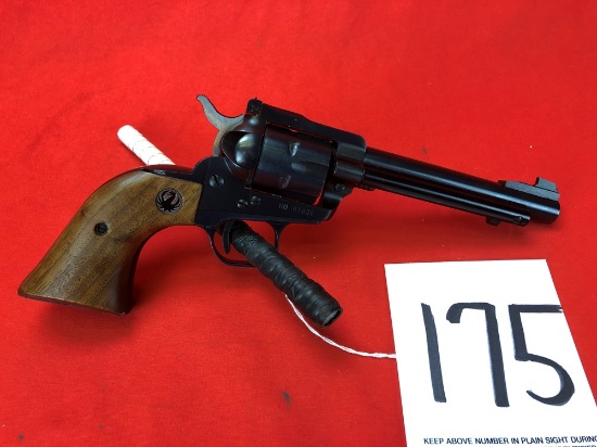Ruger Single 6, 22LR/22Mag (dual cyl), Old Model, Blue, 5 1/2" Bbl., SN:60-01836 (HG)
