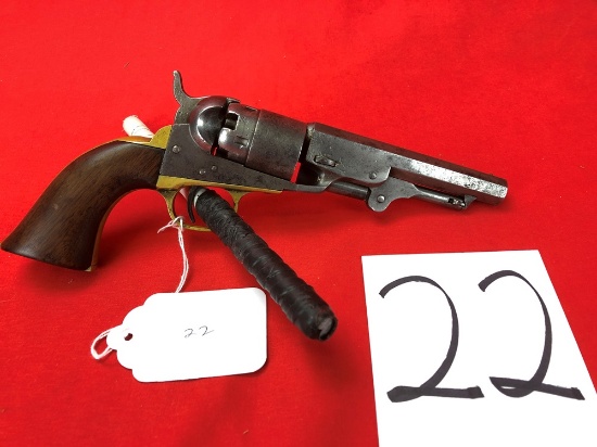 Colt 1849 Pocket Pistol, 31 Ball, Original Percussion, SN:14324 (EX)