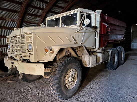 1990 BMYHA Army Truck, 6WD, 18,541 Mi., 1138 Hr., Allison Transmission, Cummins Diesel Engine w/2014