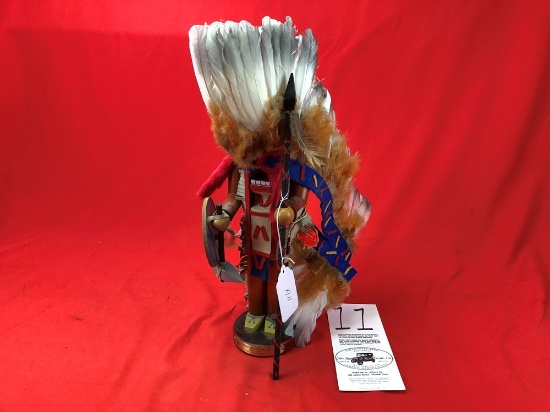 Indian Chief Nutcracker from Germany
