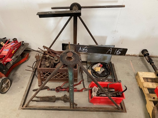 Model T Engine Stand & Specialty Tools "Local Pickup Only"