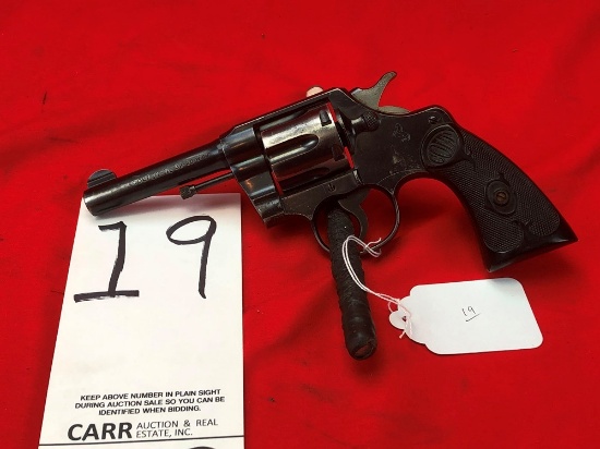 Colt Army Special, 32-20, 4” Bbl, SN:452496 (HG)