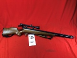 Quackenbush Air Rifle, .308 Cal, w/Simmons Scope & Sling SN: 704 (EX)