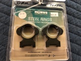 (2) Konus Steel 30mm High Scope Rings