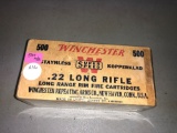 Winchester Super Speed .22 LR, 500 rnds Brick