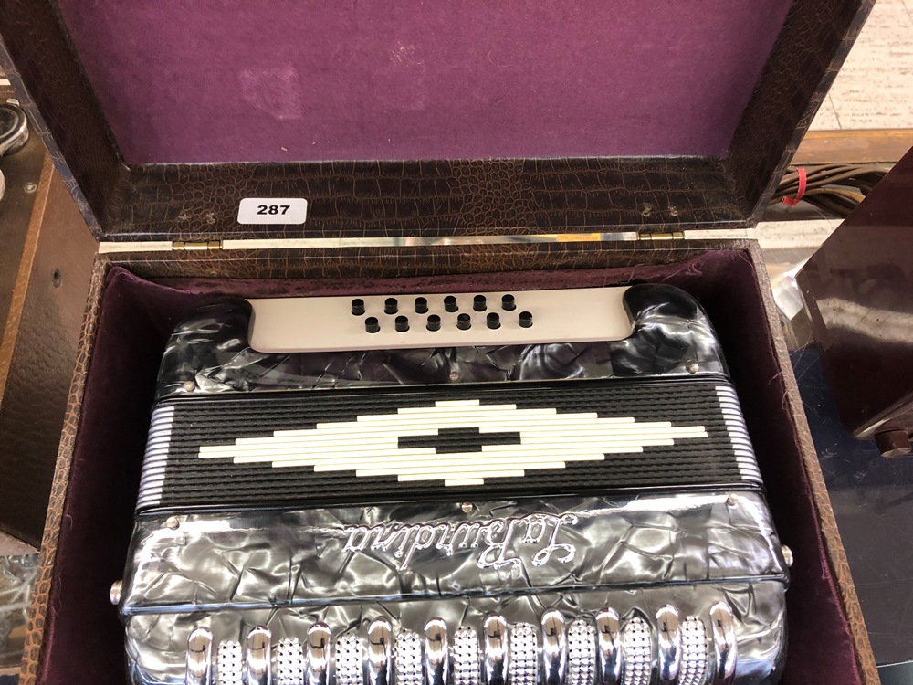 La Burdina Accordion w/Case – Custom made for La | Proxibid