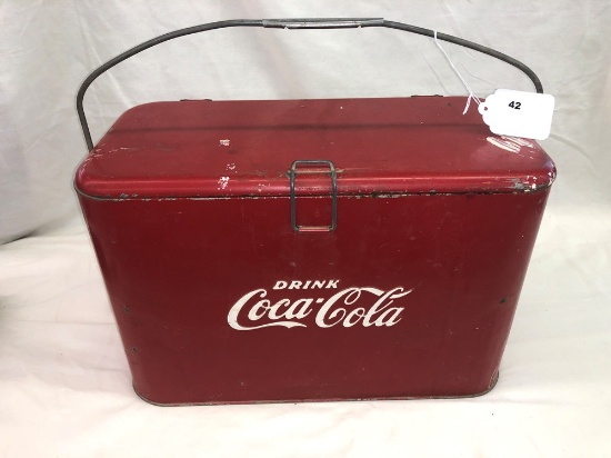 Coca-Cola Vintage Cooler (18"W x 9"D x 12"H)